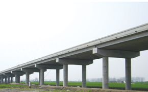 2008年承建的鄂卜坪大橋